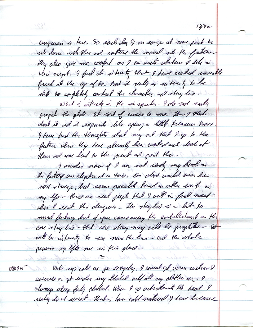 Dr John WorldPeace 2008 Prison Journal